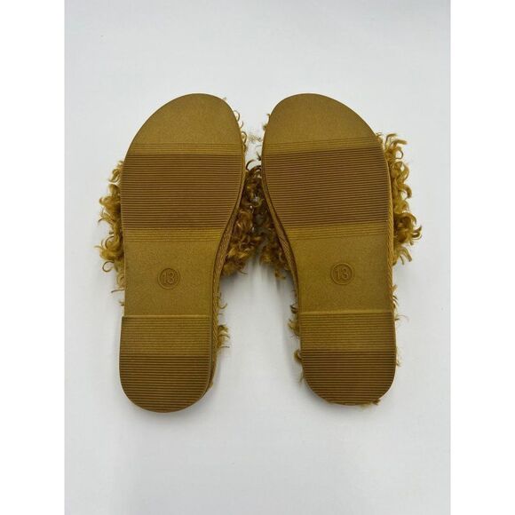 Brand New Cat & Jack Gold/‎ Adeline Sandals For Girls Size 13 - Picture 2 of 7